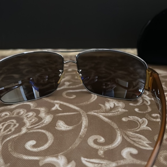 Prada Men’s Tortoiseshell Aviator Sunglasses.. EUC.. Full Inclusion - Picture 5 of 5